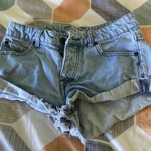 Volcom denim shorts